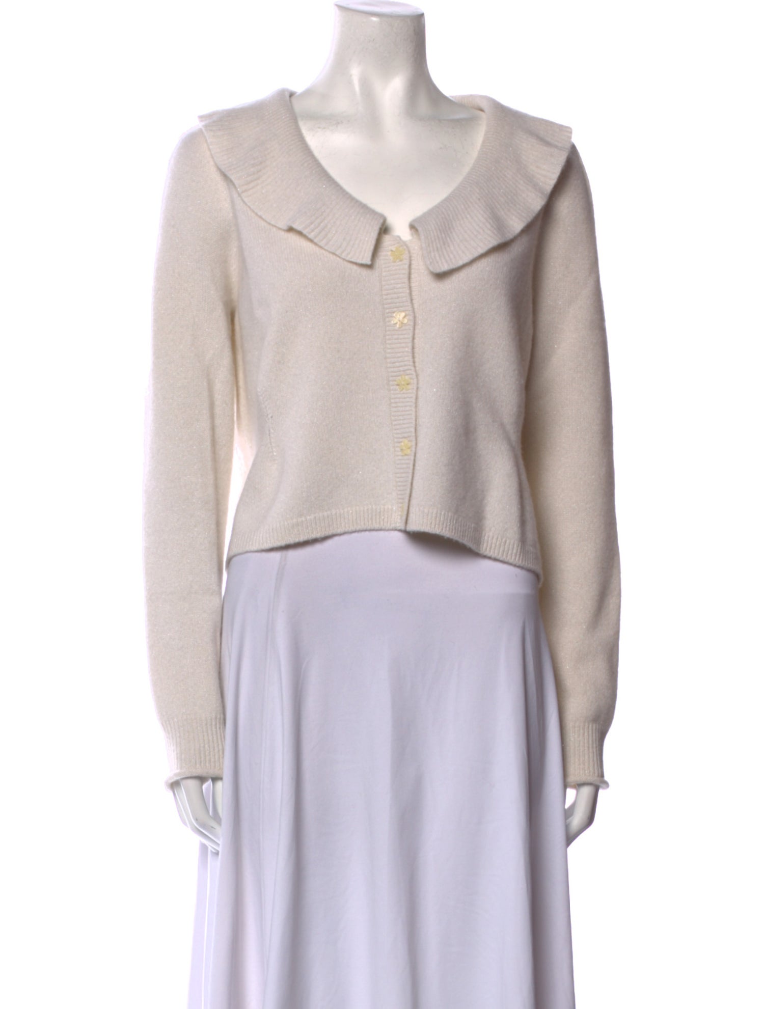 LoveShackFancy Cashmere Scoop Neck Sweater