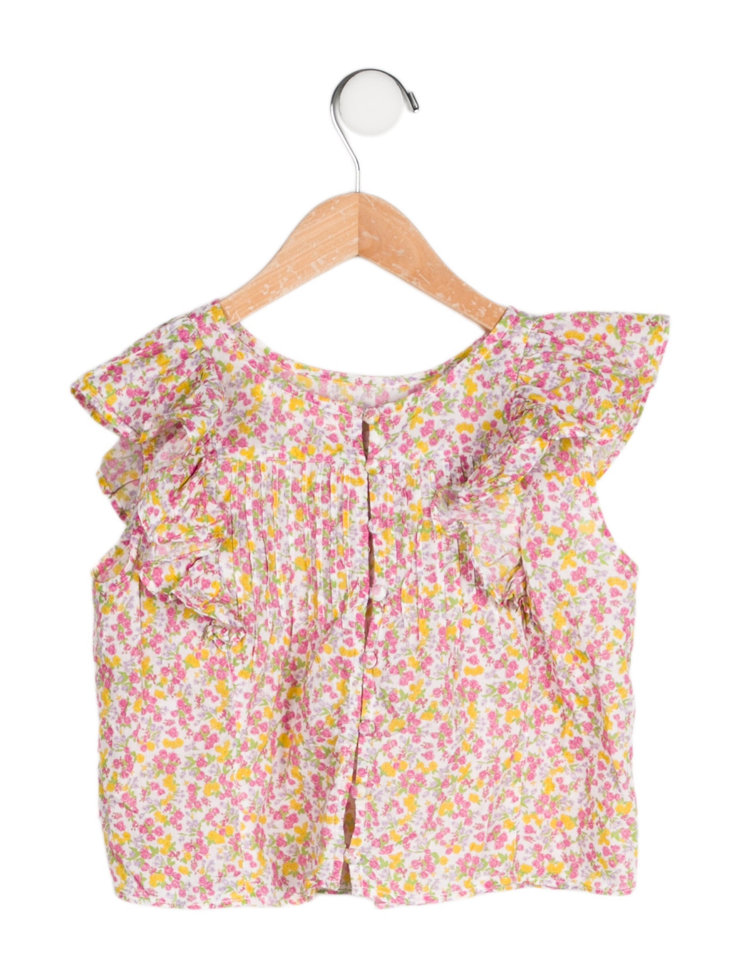 LoveShackFancy Girls' Printed Blouse