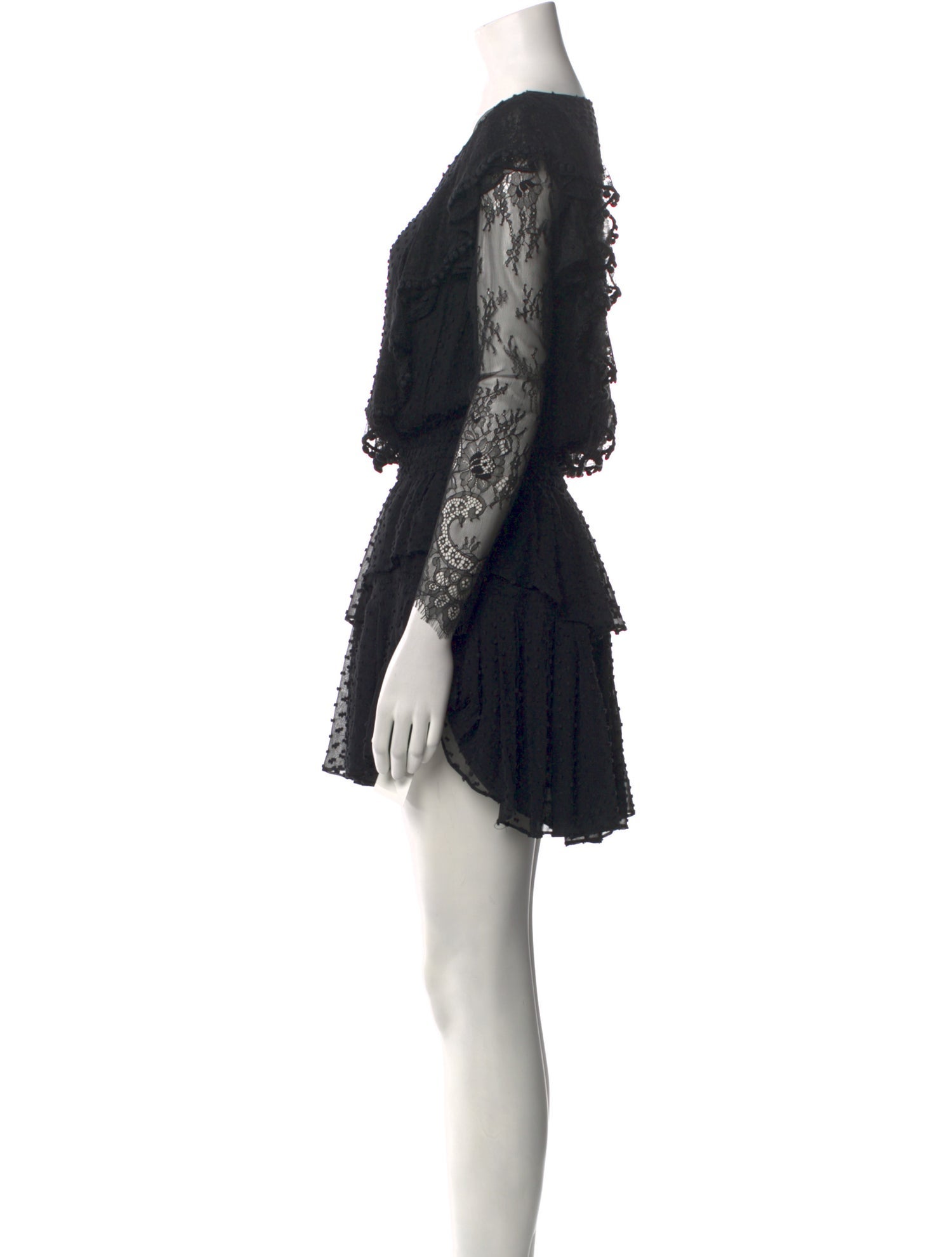 LoveShackFancy Silk Mini Dress