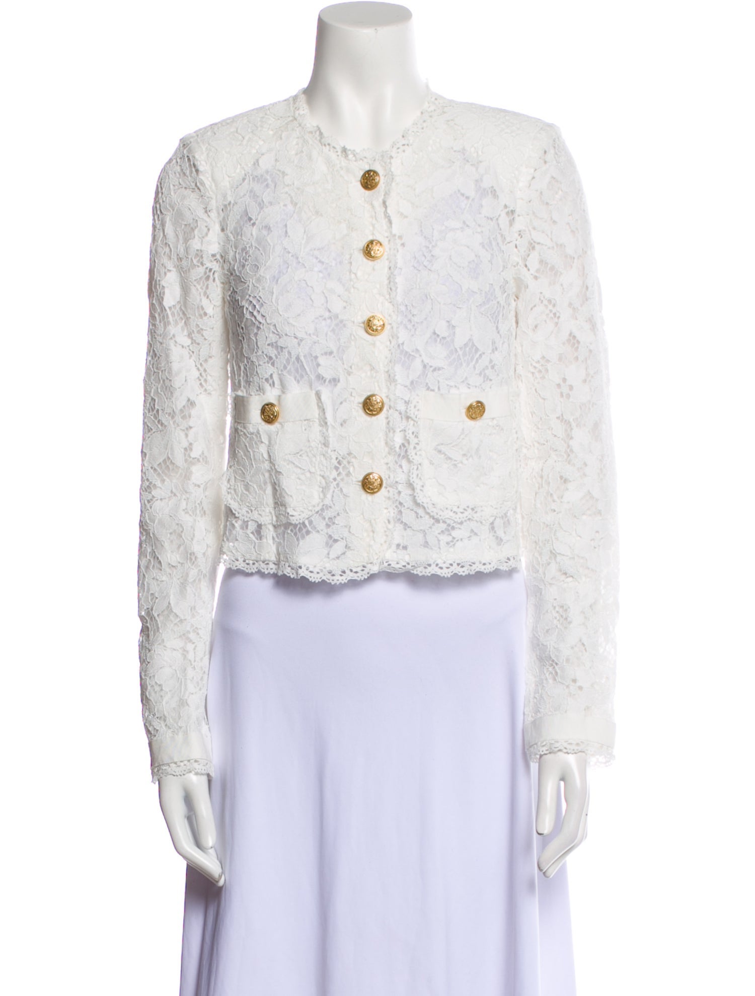 LoveShackFancy Tweed Pattern Evening Jacket w/ Tags