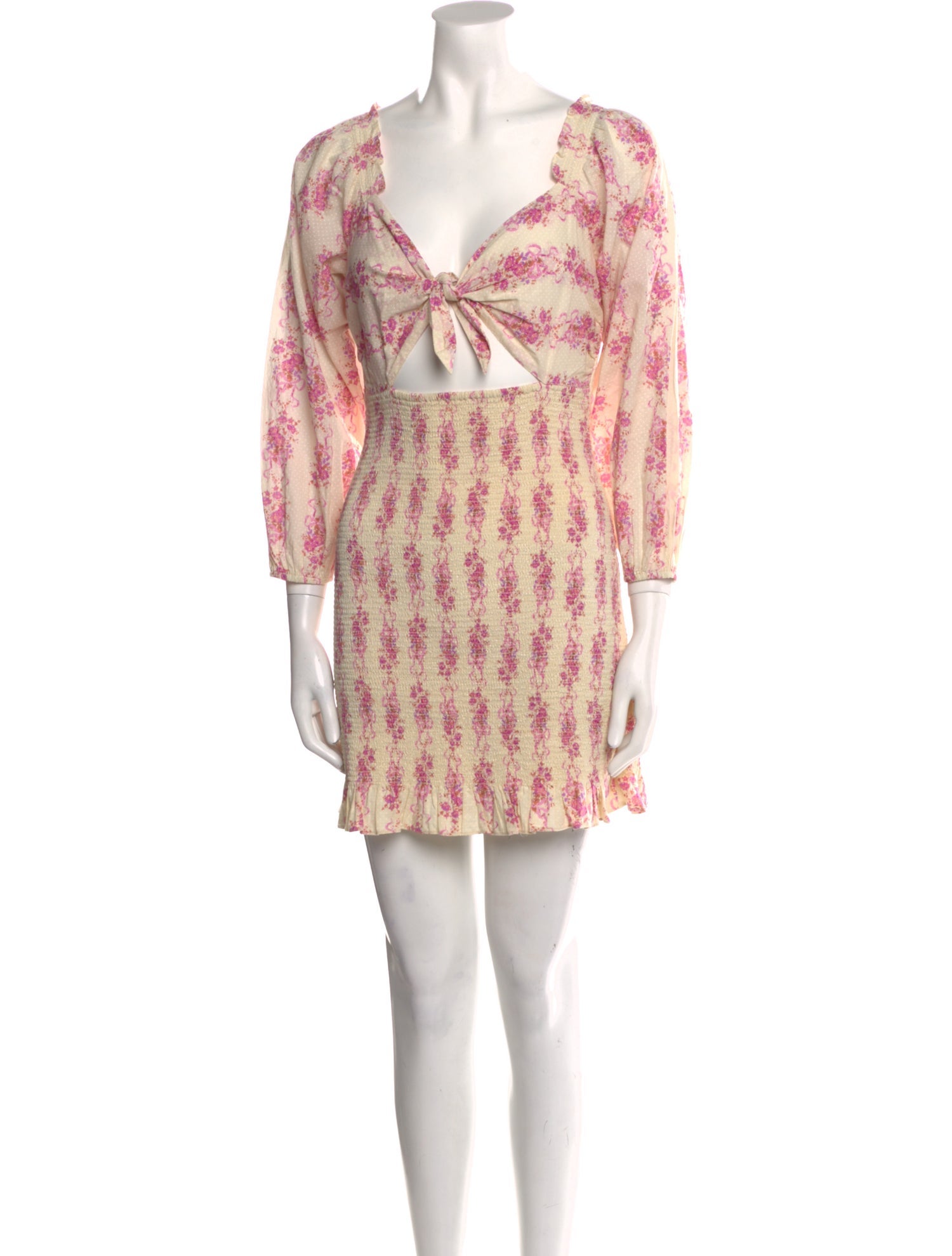 LoveShackFancy Printed Mini Dress w/ Tags