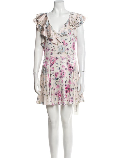 LoveShackFancy Silk Mini Dress