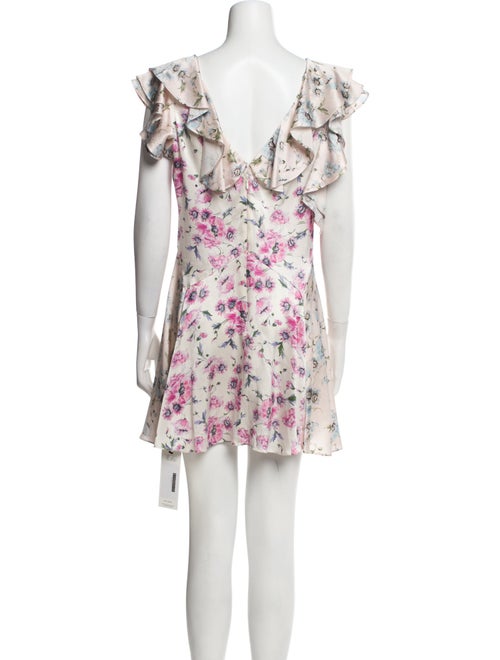 LoveShackFancy Silk Mini Dress