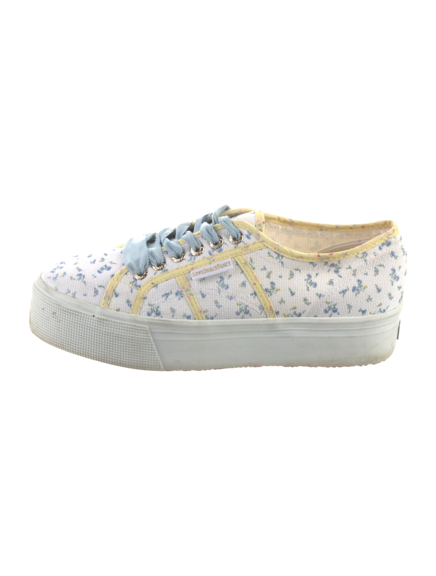 LoveShackFancy Canvas Printed Sneakers