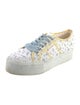 LoveShackFancy Canvas Printed Sneakers