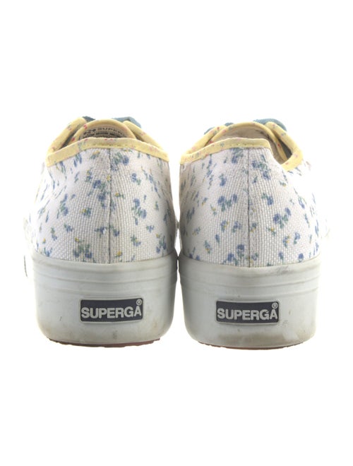 LoveShackFancy Canvas Printed Sneakers
