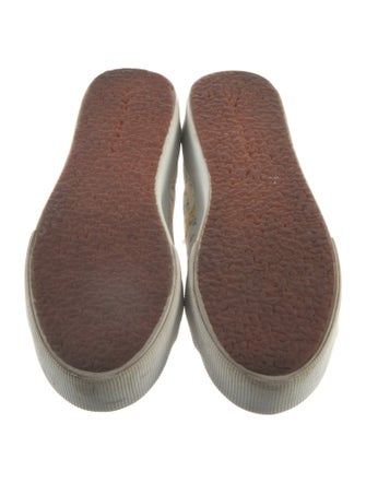 LoveShackFancy Canvas Printed Sneakers