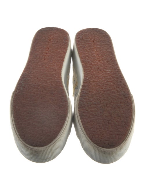 LoveShackFancy Canvas Printed Sneakers