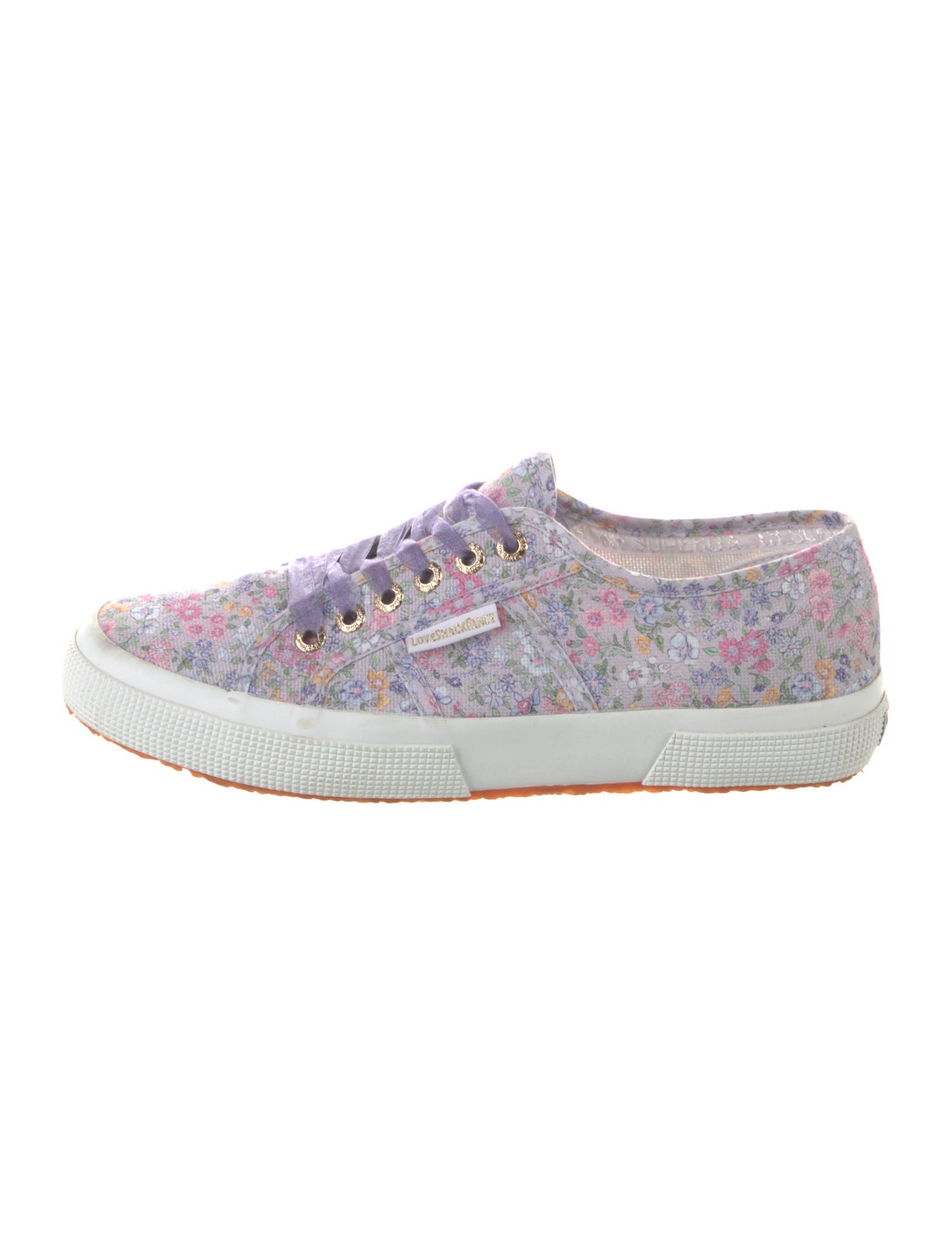 Superga x LOVESHACKFANCY Floral Print Embroidered Accent Sneakers