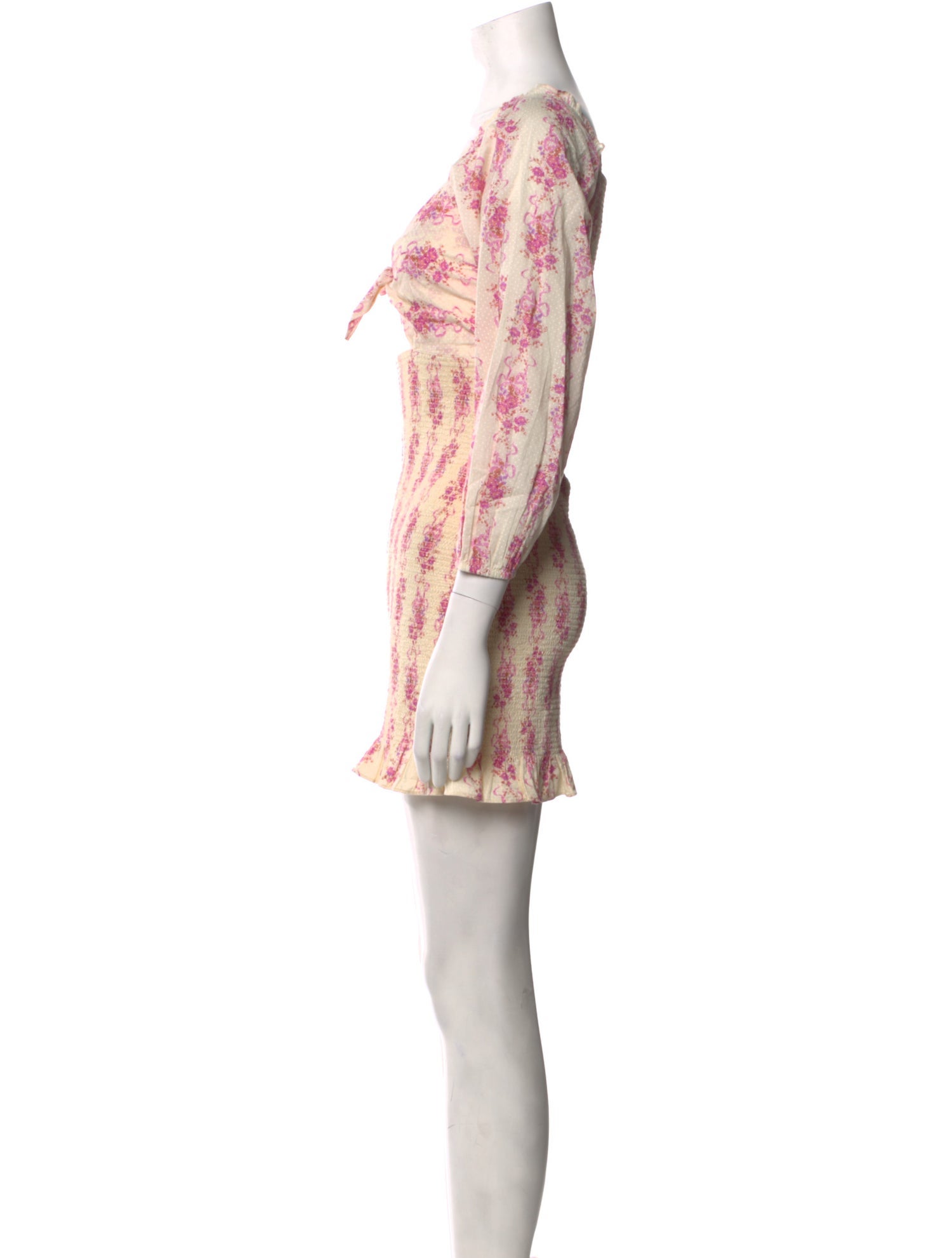 LoveShackFancy Printed Mini Dress