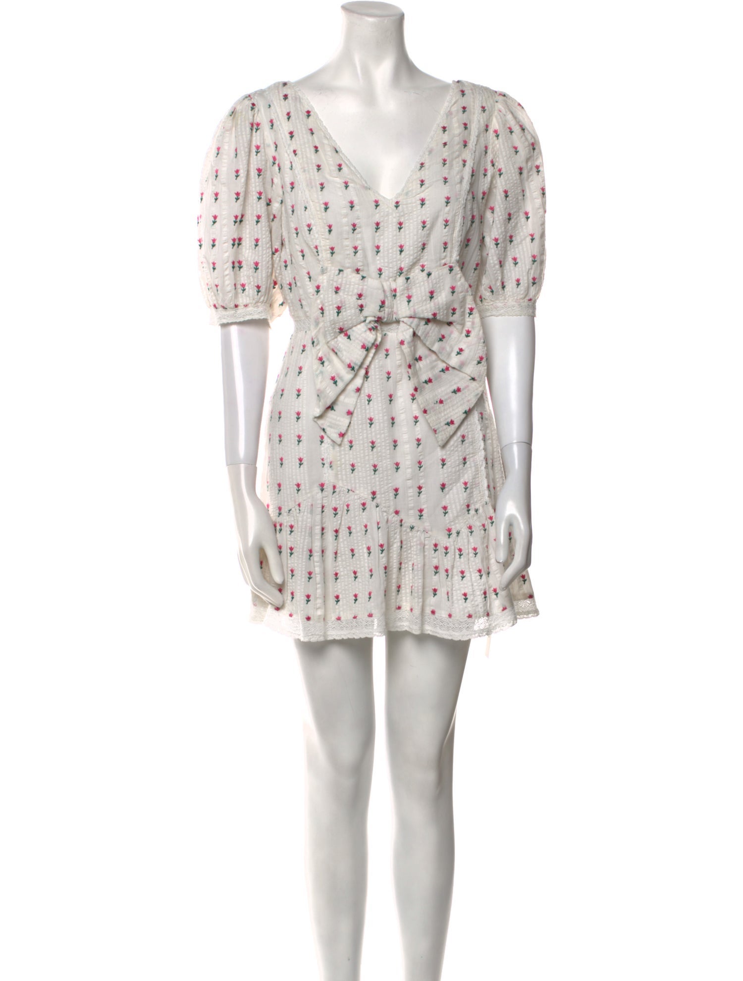 LoveShackFancy Printed Mini Dress