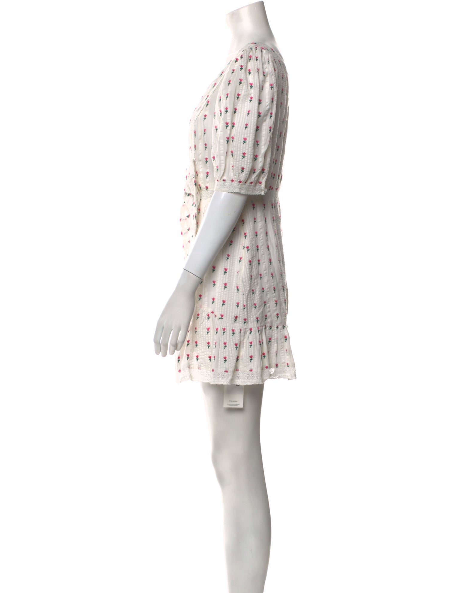 LoveShackFancy Printed Mini Dress