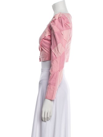 LoveShackFancy Floral Print Bolero