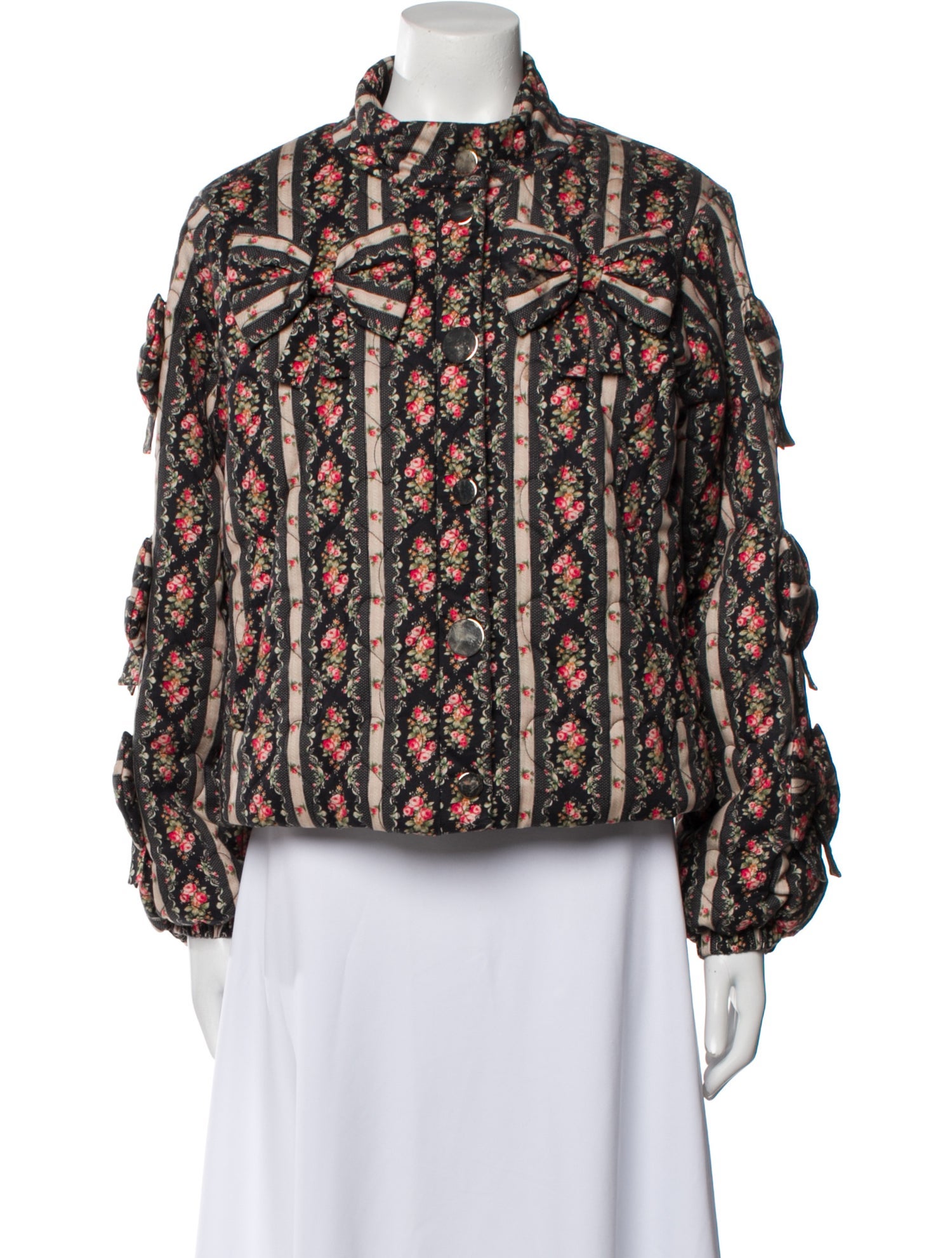 LoveShackFancy Floral Print Jacket