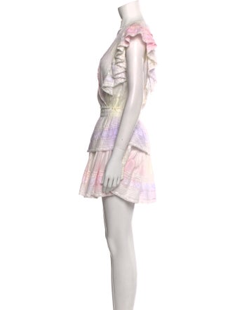 LoveShackFancy Printed Mini Dress