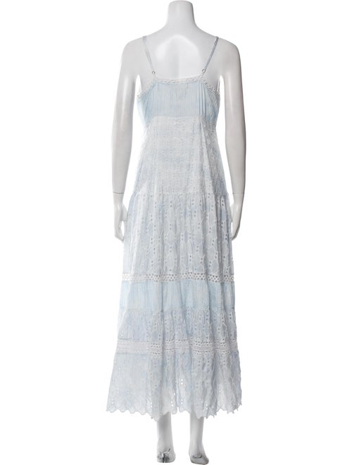 LoveShackFancy Silk Long Dress