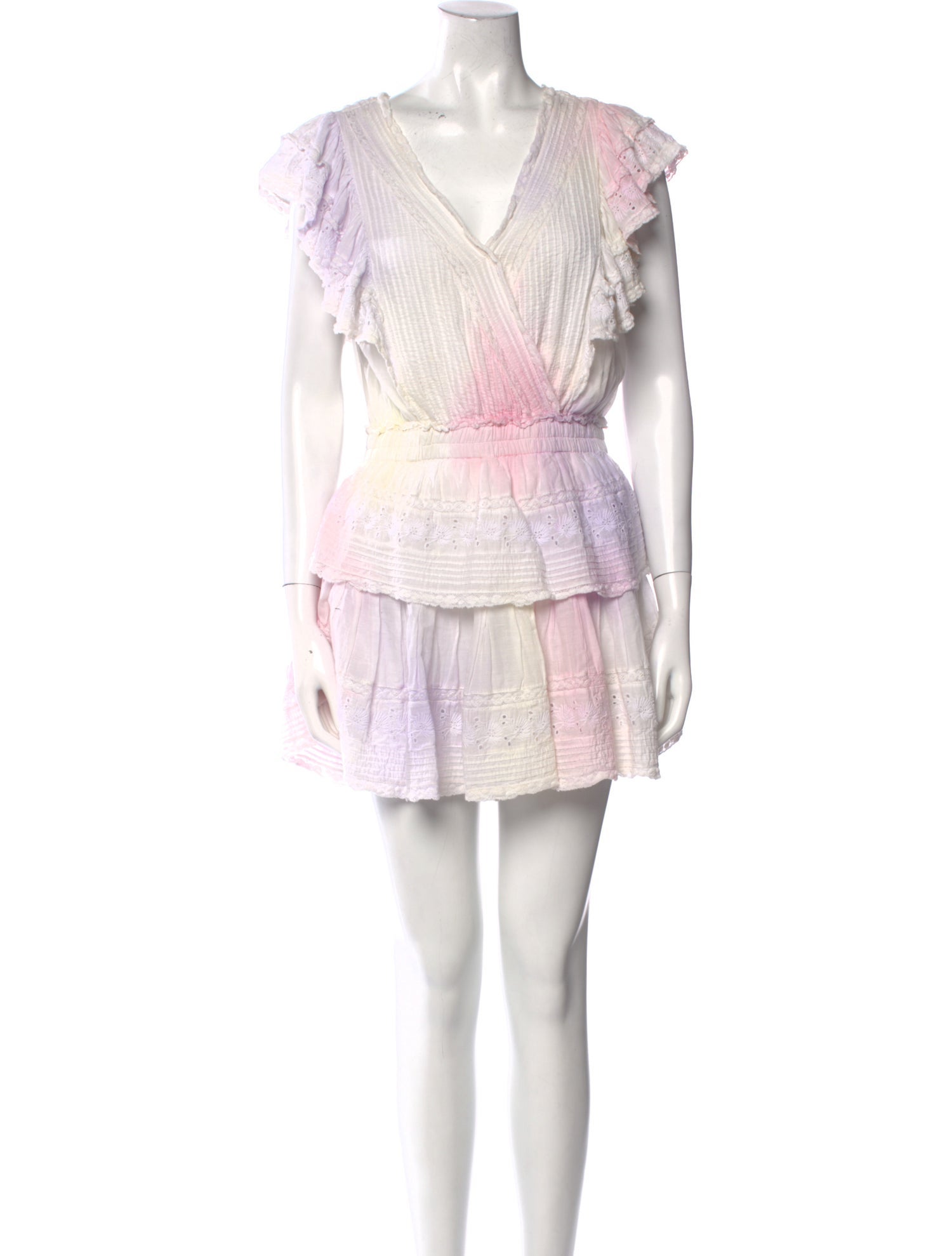 LoveShackFancy Printed Mini Dress