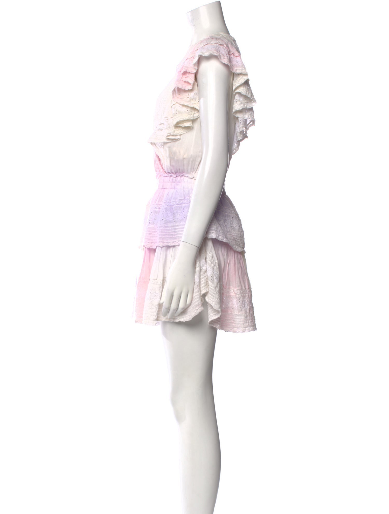 LoveShackFancy Printed Mini Dress