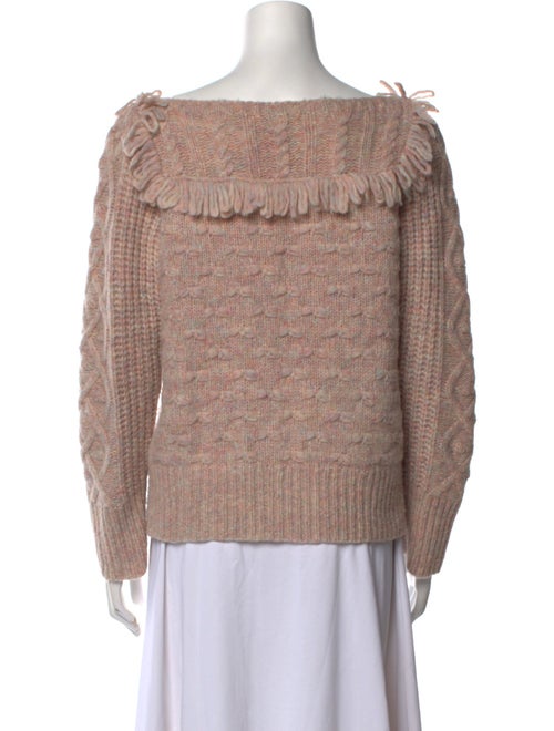 LoveShackFancy Off-The-Shoulder Sweater