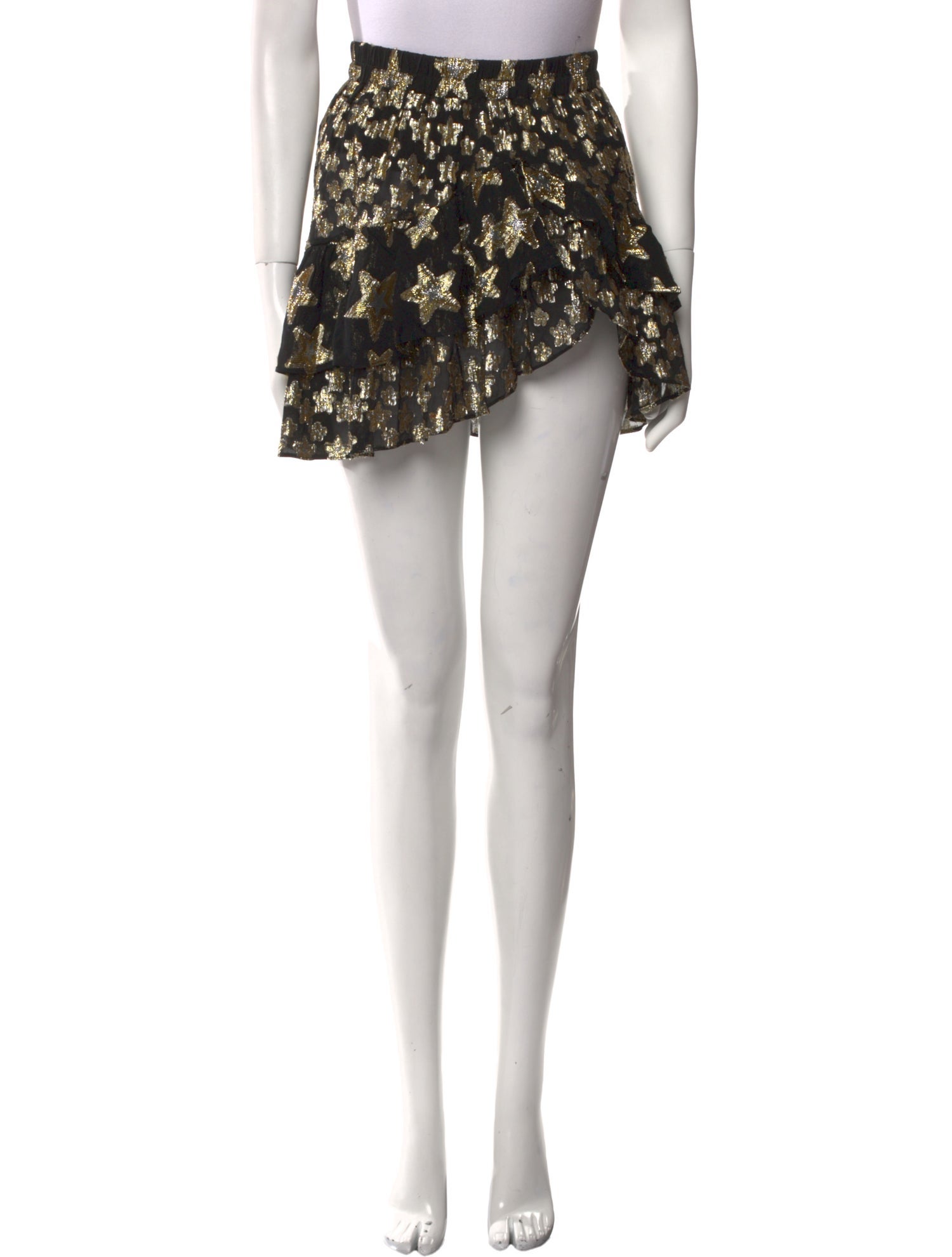 LoveShackFancy Printed Mini Skirt