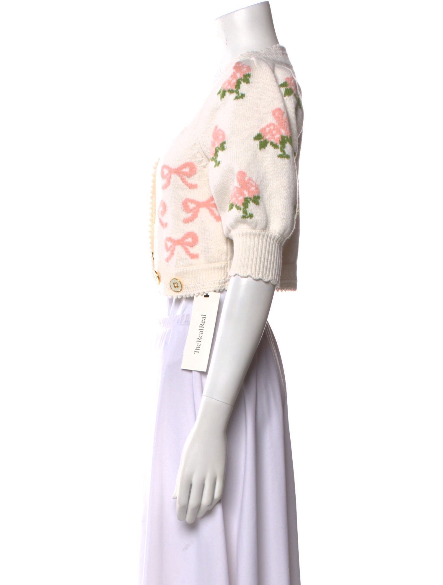 LoveShackFancy Scoop Neck Sweater