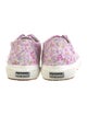 LoveShackFancy Canvas Floral Print Sneakers