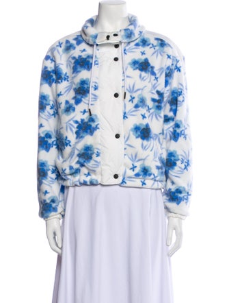 LoveShackFancy Tie-Dye Print Bomber Jacket