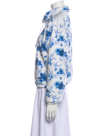 LoveShackFancy Tie-Dye Print Bomber Jacket