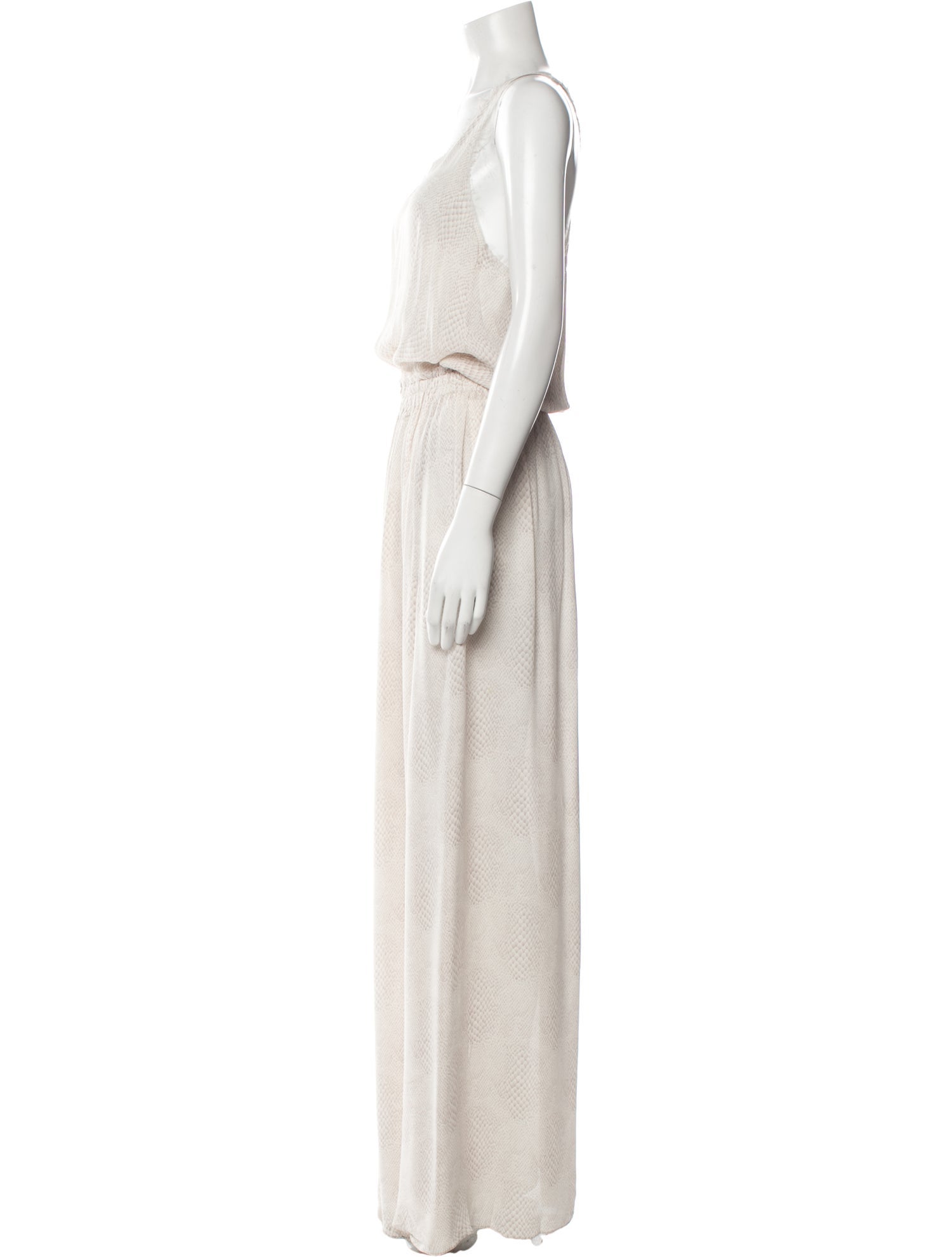 LoveShackFancy Silk Long Dress