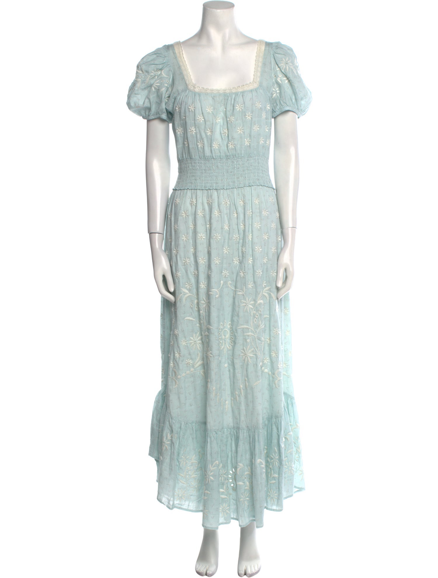 LoveShackFancy Patterned Long Dress