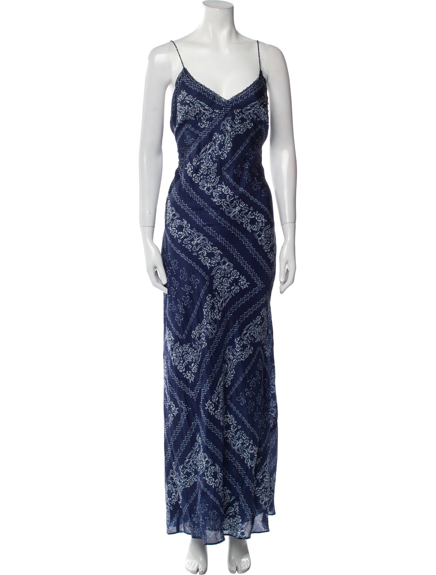 LoveShackFancy Silk Long Dress