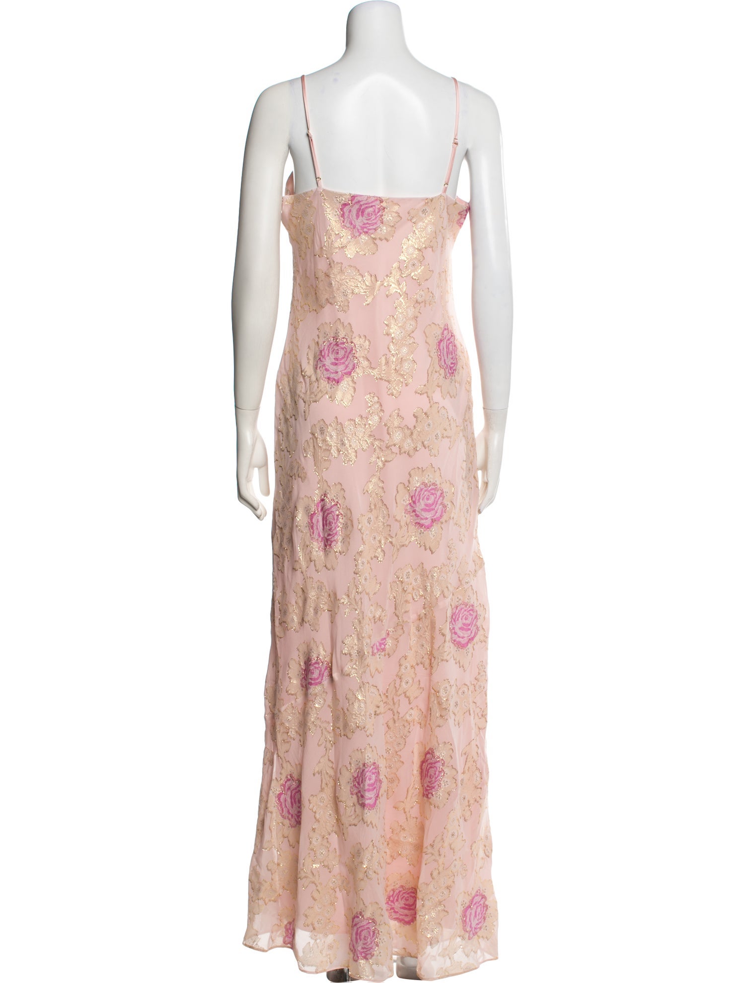 LoveShackFancy Silk Long Dress