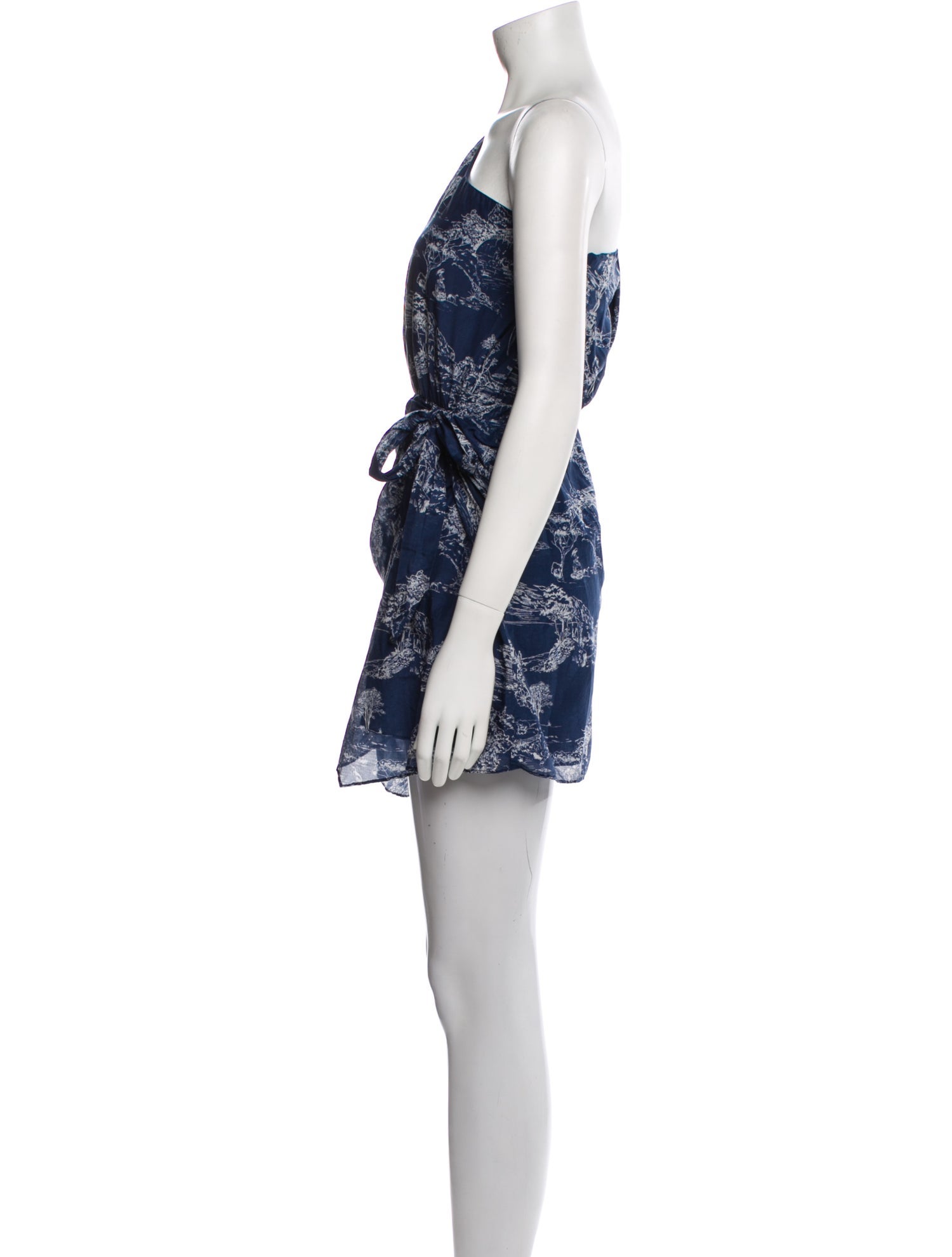 LoveShackFancy Printed Mini Dress