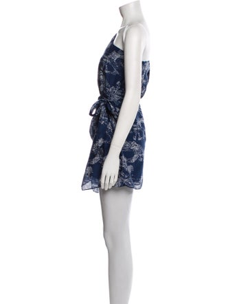 LoveShackFancy Printed Mini Dress