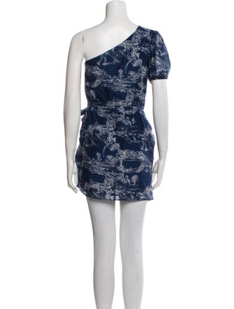 LoveShackFancy Printed Mini Dress