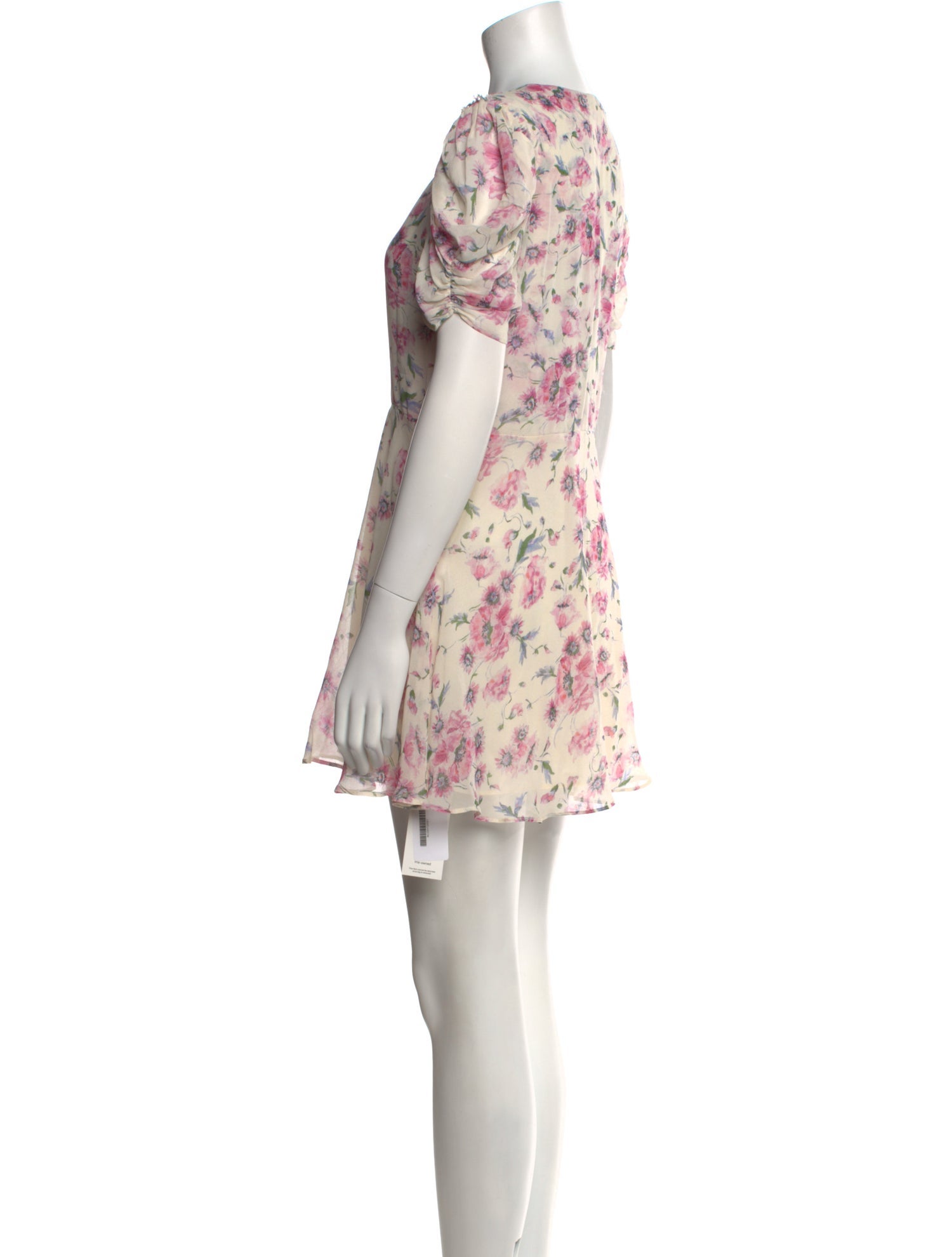 LoveShackFancy Silk Mini Dress