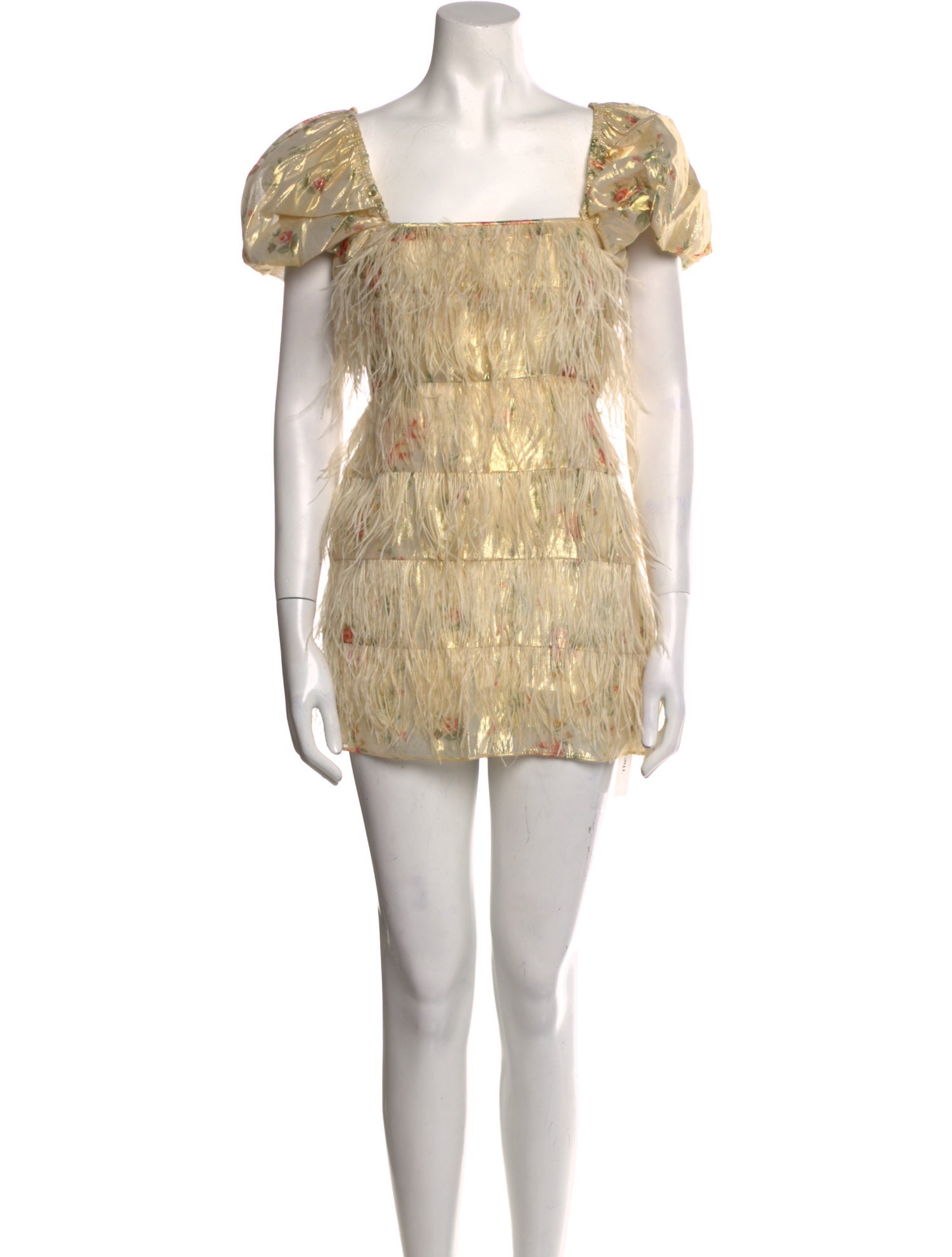 LoveShackFancy Printed Mini Dress