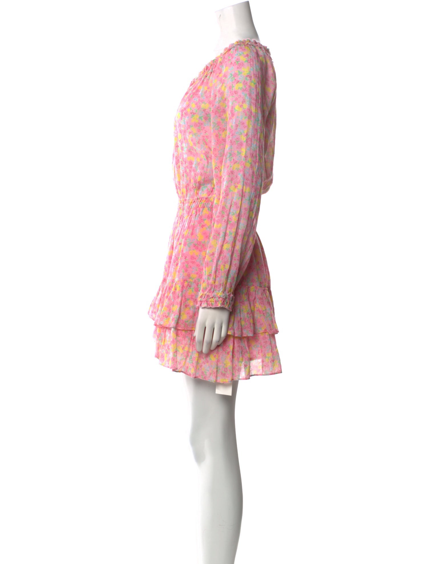 LoveShackFancy Printed Mini Dress