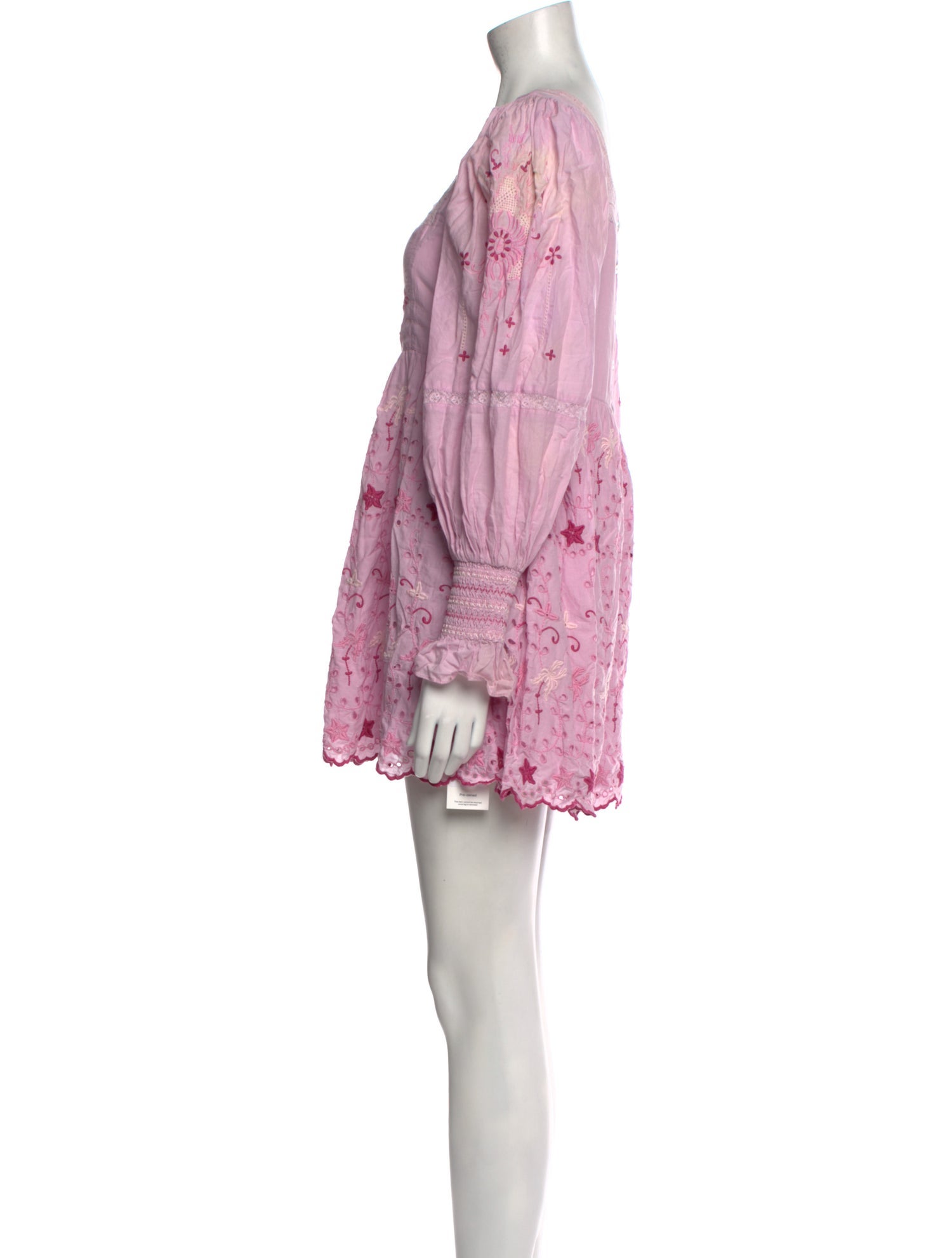 LoveShackFancy Printed Mini Dress