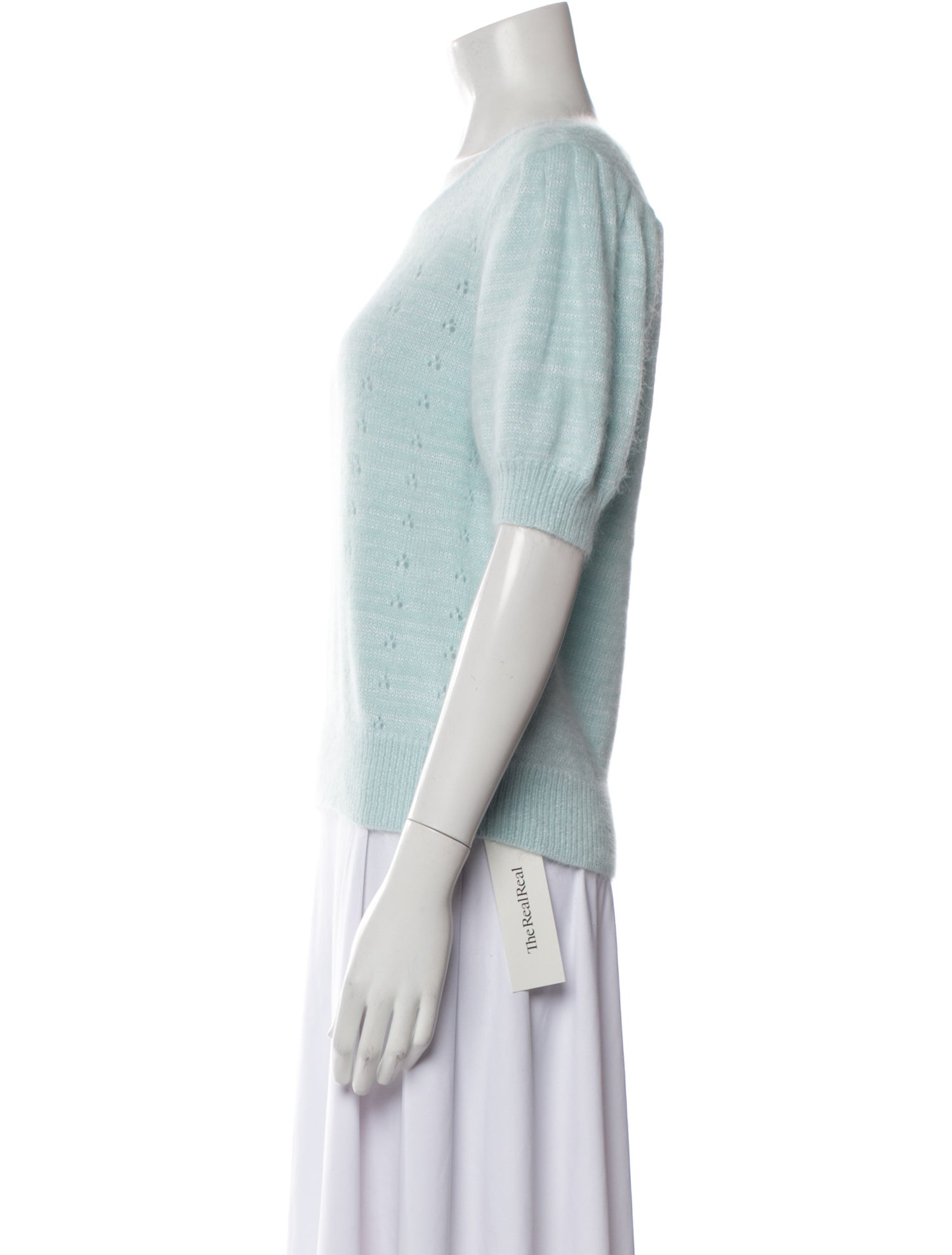 LoveShackFancy Scoop Neck Sweater w/ Tags