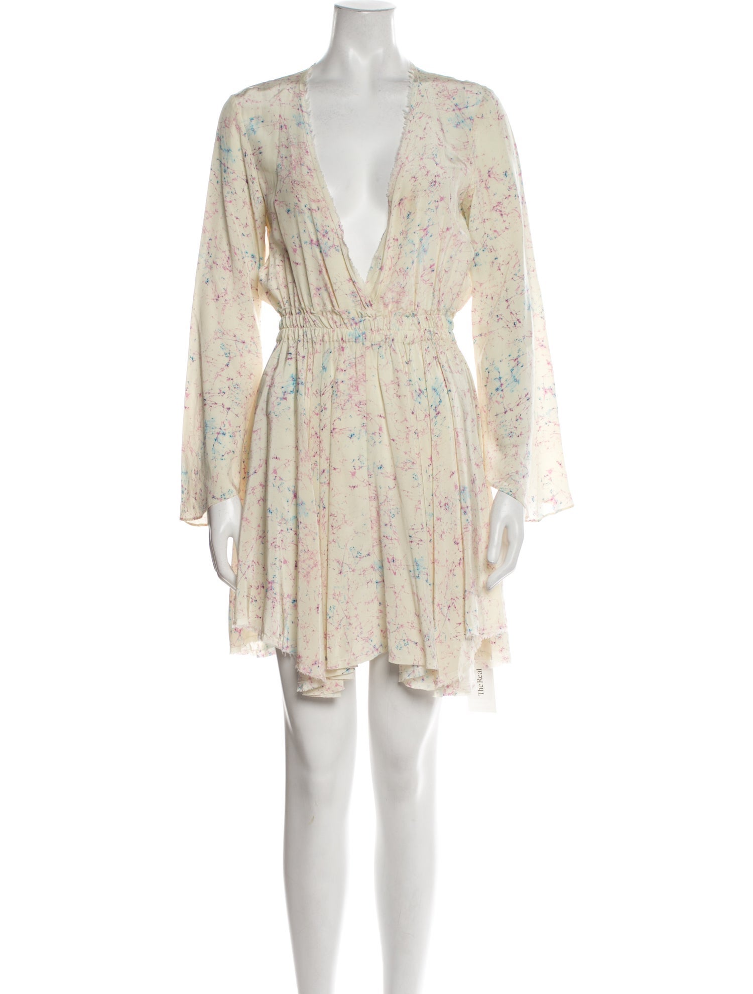 LoveShackFancy Silk Mini Dress