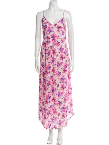 LoveShackFancy Dresses Floral Print Long Dress M