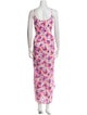 LoveShackFancy Floral Print Long Dress