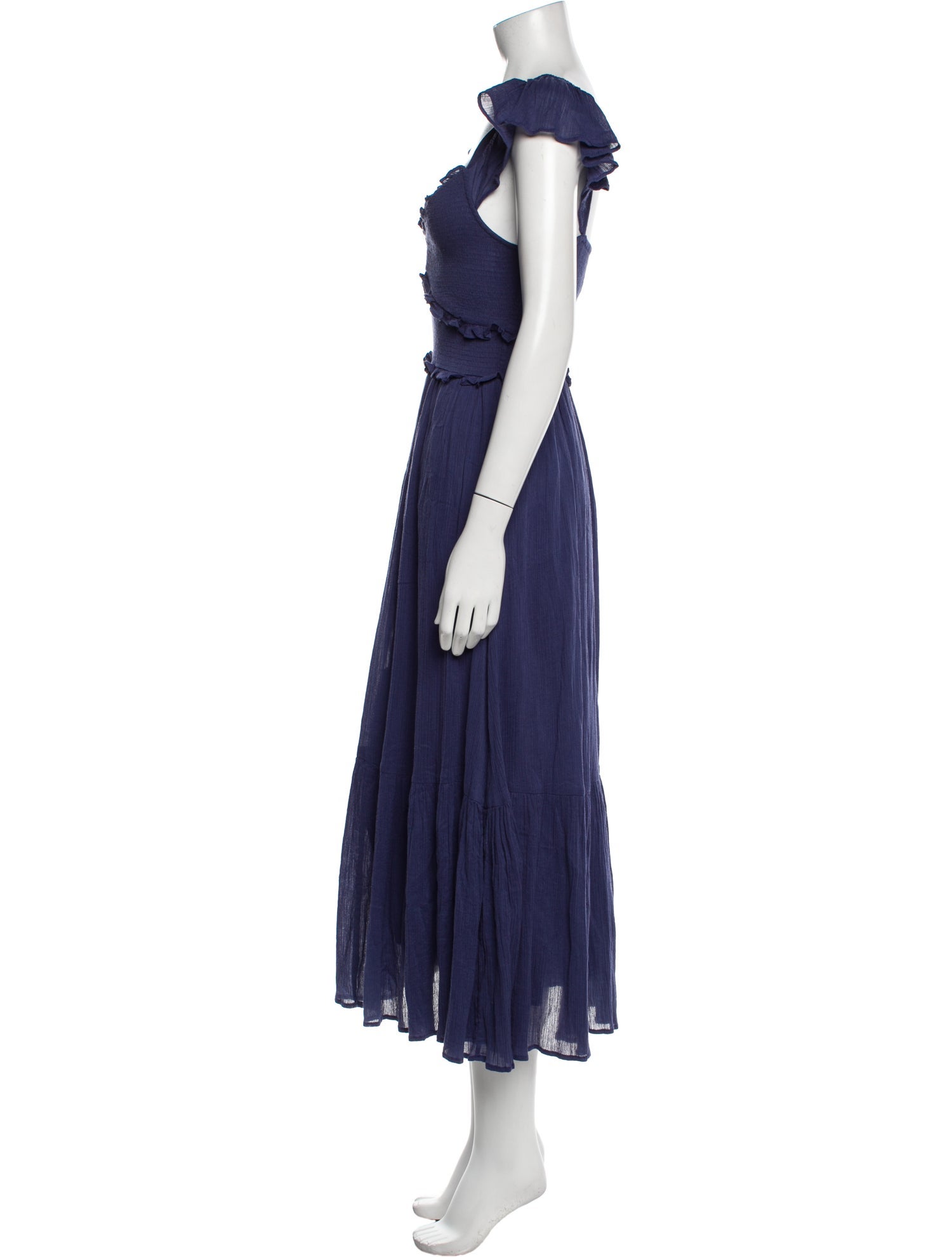 LoveShackFancy V-Neck Long Dress w/ Tags