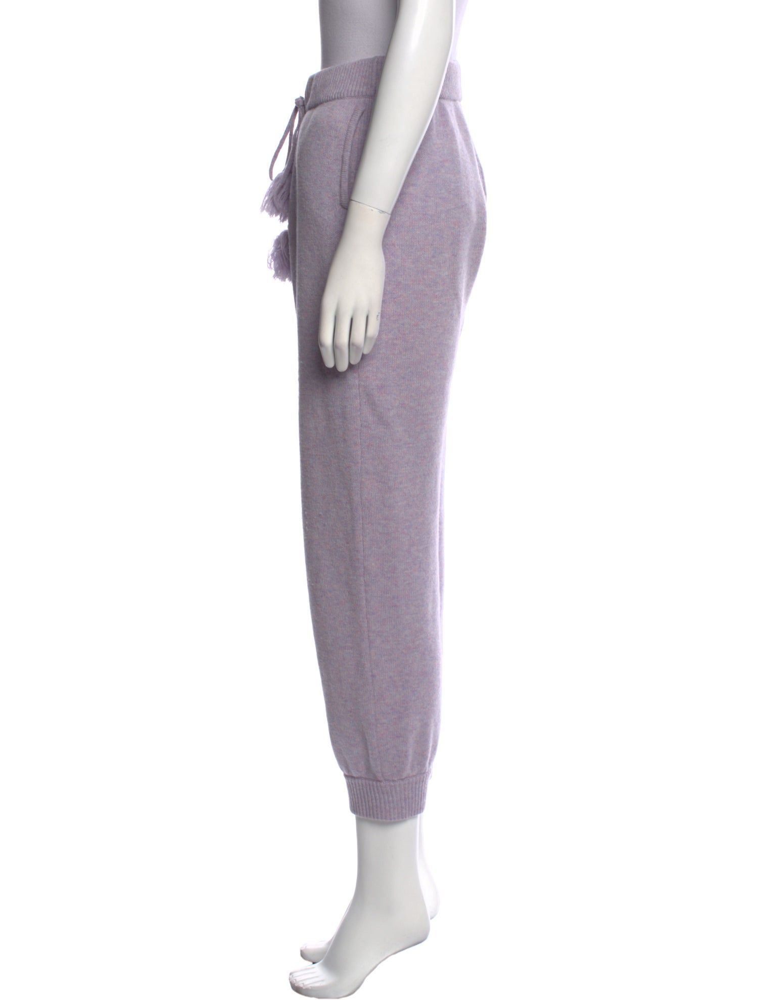 LoveShackFancy Wool Skinny Leg Pants