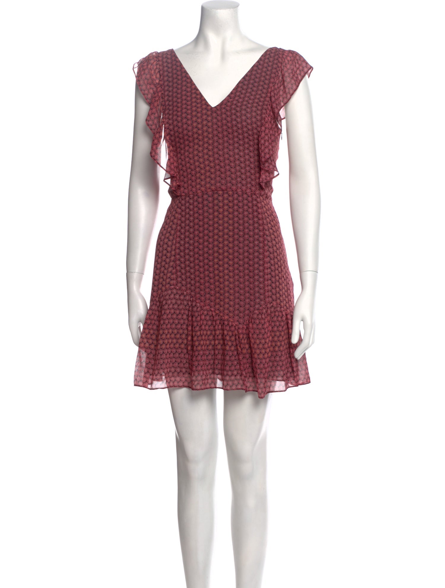 LoveShackFancy Silk Mini Dress