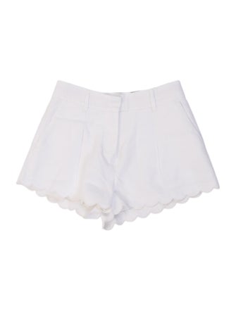 LoveShackFancy Linen Mini Shorts
