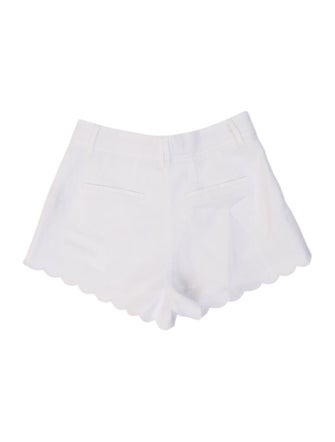 LoveShackFancy Linen Mini Shorts