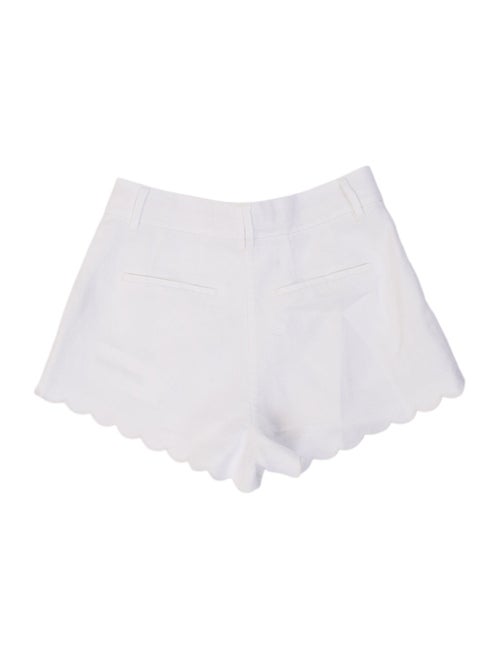 LoveShackFancy Linen Mini Shorts