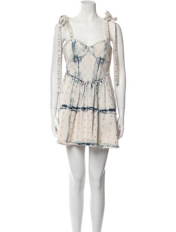 LoveShackFancy Dresses Printed Mini Dress M